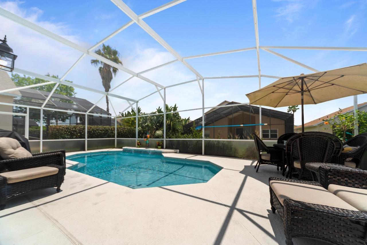 Ferienwohnung Private Oasis In Kissimmee - Pool, Bbq, Free Parking Orlando Exterior foto